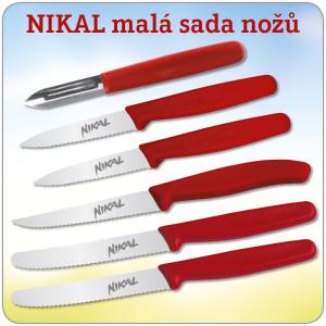 Sada malých nožů NIKAL