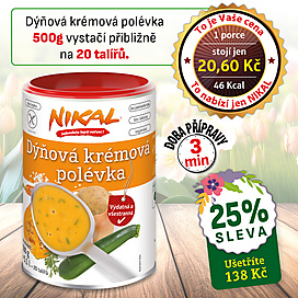 Dýňová krémové polévka 500 g