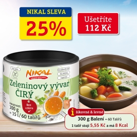 Zeleninový vývar ČIRÝ