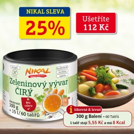 Zeleninový vývar ČIRÝ