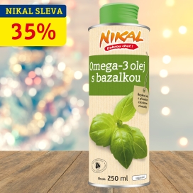 Omega-3 olej s bazalkou