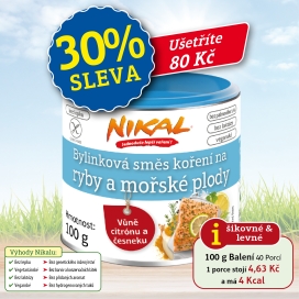 Bylinková směs koření na ryby a mořské plody