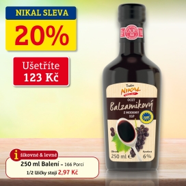 Balzamikový ocet z Modeny IGP