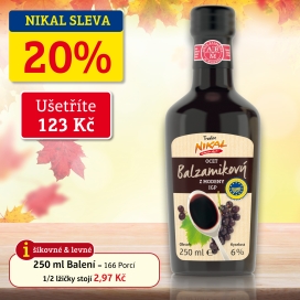 Balzamikový ocet z Modeny IGP 