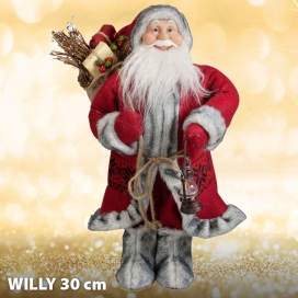 Vánoční figurka 30 cm Mikuláš