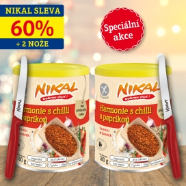 2x  Harmonie s chilli a paprikou 180 g + 2x Nůž na rajčata