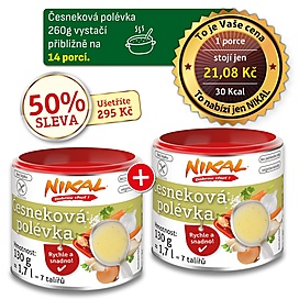 2x Česneková polévka 130 g