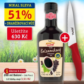 Balzamikový ocet z Modeny IGP