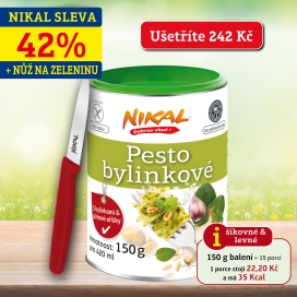 Akční balíček: Pesto bylinkové 150 g + Nůž na zeleninu