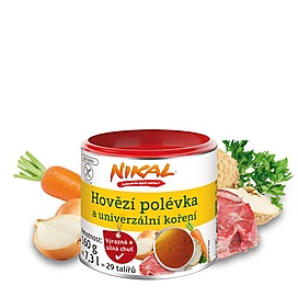 Hovězí polévka a univerzální koření