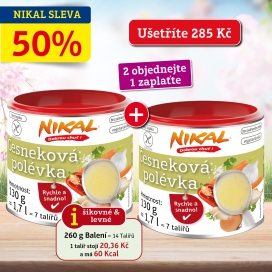 Akční balíček: 2x Česneková polévka 130 g