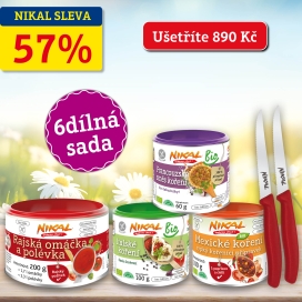 Grilovací koření NIKAL – 6dílná sada