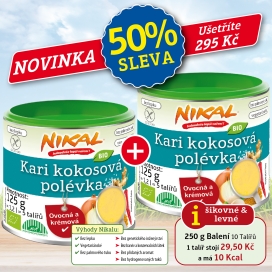 BIO Kari kokosová polévka