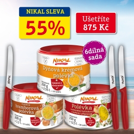 6dílná sada produktů 