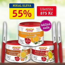 6dílná sada produktů 
