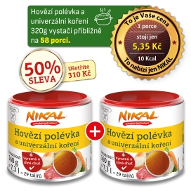 Hovězí polévka a univerzální koření