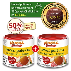 Hovězí polévka a univerzální koření