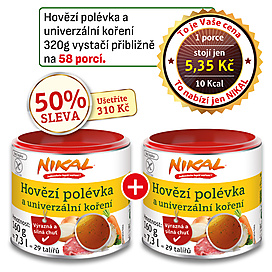 Hovězí polévka a univerzální koření