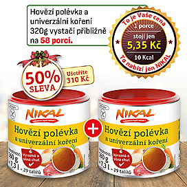 Hovězí polévka a univerzální koření