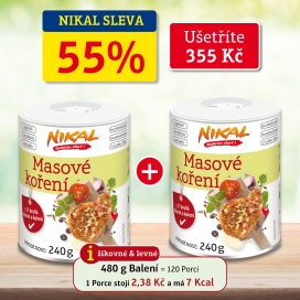 2x Masové koření 240 g