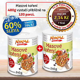 2x Masové koření 240 g