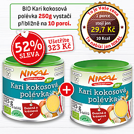 2x BIO Kari kokosová polévka 125 g