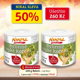 2x Bylinné sypké koření 110 g