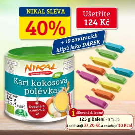 BIO Kari kokosová polévka