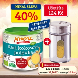 BIO Kari kokosová polévka