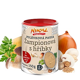 Polévková pauza - Žampionová s hříbky