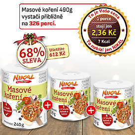 Masové koření 240 g + 2x Masové koření 125 g