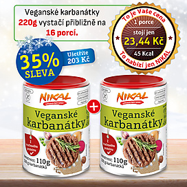 Veganské karbanátky