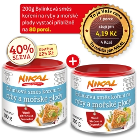 Bylinková směs koření na ryby a mořské plody