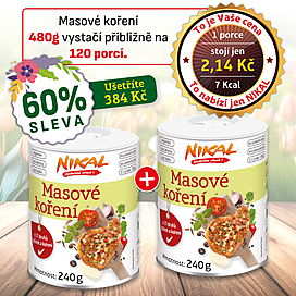 2x Masové koření 240 g