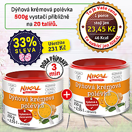 2x Dýňová krémová polévka 250 g