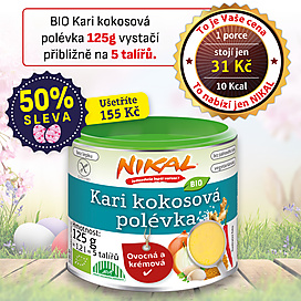 BIO Kari kokosová polévka