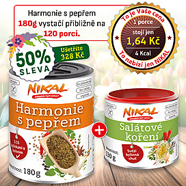 Harmonie s pepřem 180 g + Salátové koření 130 g