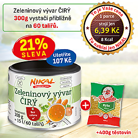 Zeleninový vývar ČIRÝ