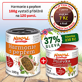 Harmonie s pepřem 180 g + Univerzální polévka 125 g
