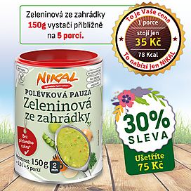 Polévková pauza - Zeleninová ze zahrádky 150 g