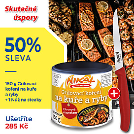 Grilovací koření na kuře a ryby