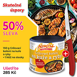 Grilovací koření na kuře a ryby