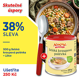 Selská kroupová polévka