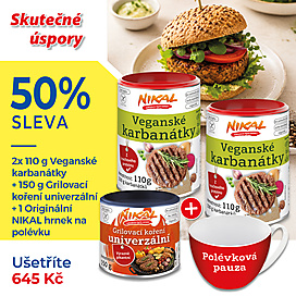 Veganské karbanátky