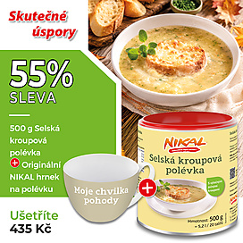 Selská kroupová polévka