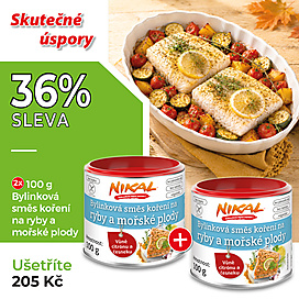Bylinková směs koření na ryby a mořské plody