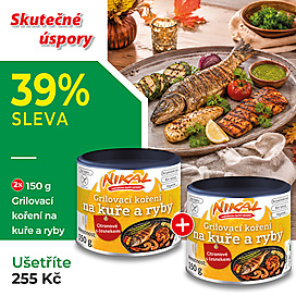 Grilovací koření na kuře a ryby