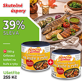2x Grilovací koření na kuře a ryby 150 g