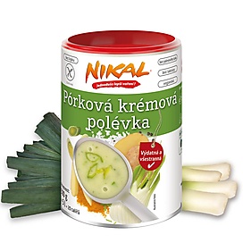 Pórková krémová polévka